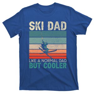 Ski Dad Mountain Ski Winter Sport Skier Snow Father Day Gift T-Shirt