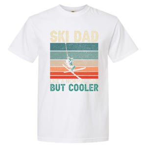 Ski Dad Mountain Ski Winter Sport Skier Snow Father Day Gift Garment-Dyed Heavyweight T-Shirt