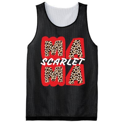 Scarlet Dance Mama Mesh Reversible Basketball Jersey Tank