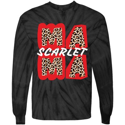 Scarlet Dance Mama Tie-Dye Long Sleeve Shirt