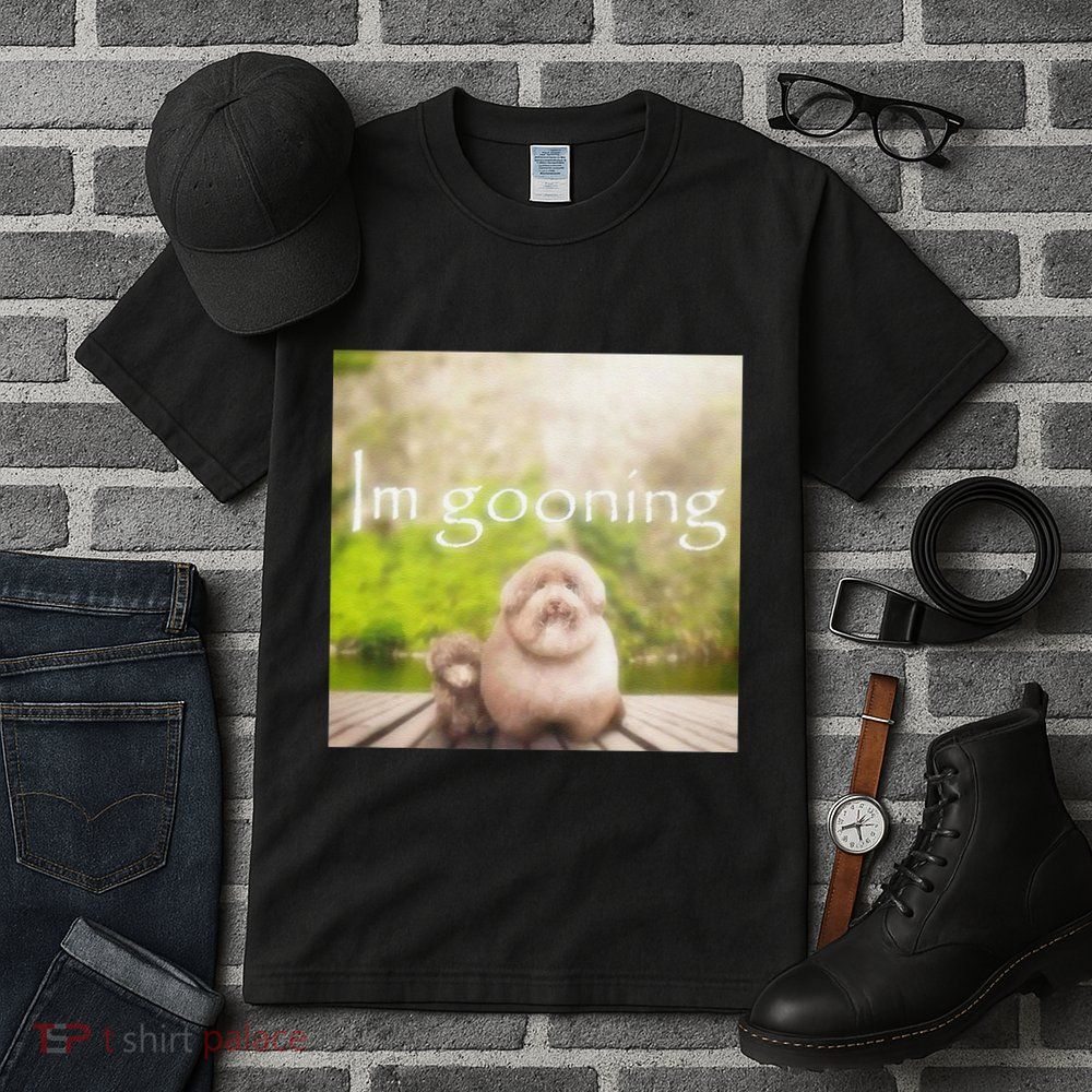 Silly Dog Meme Meme Brainrot Gen Z Funny Haircut Dog Meme Tall T-Shirt