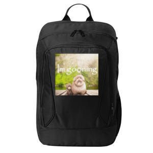 Silly Dog Meme Meme Brainrot Gen Z Funny Haircut Dog Meme City Backpack