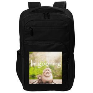 Silly Dog Meme Meme Brainrot Gen Z Funny Haircut Dog Meme Impact Tech Backpack