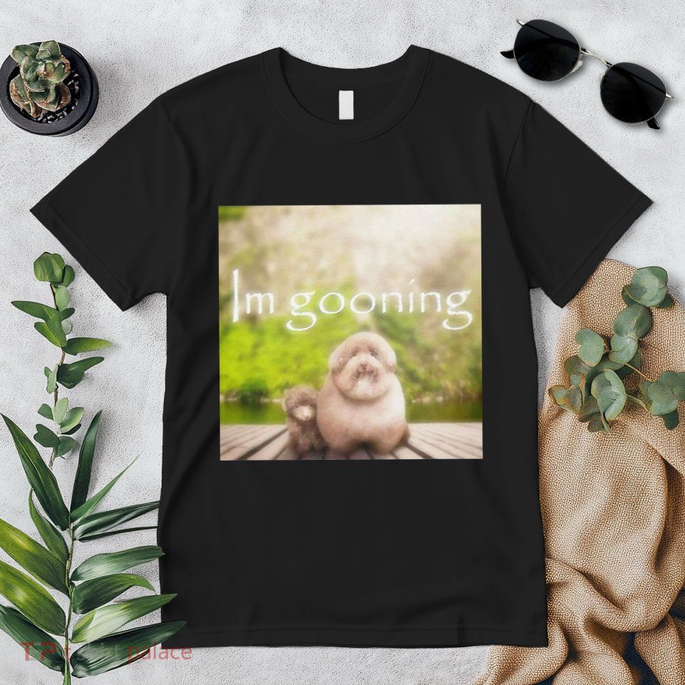 Silly Dog Meme Meme Brainrot Gen Z Funny Haircut Dog Meme Premium T-Shirt