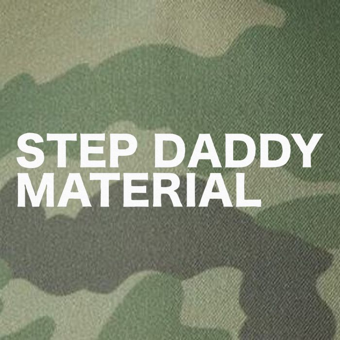 Step Daddy Material Funny Sarcastic Humorous Statement Quote Legacy Tie Dye Trucker Hat