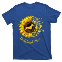 Sunflower Dachshund Mom Dog Lover Gift T-Shirt