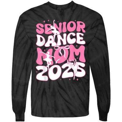 Senior Dance Mom 2025 Mother Days Blessing Ballet Hip Hop Tie-Dye Long Sleeve Shirt