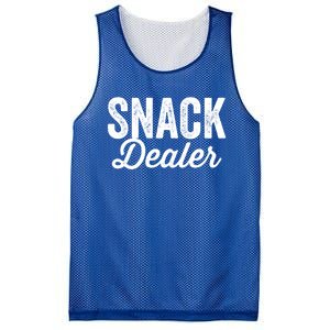 Snack Dealer Mom Teacher Daycare Funny Meaningful Gift Mesh Reversible Basketball Jersey Tank