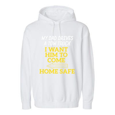 Slow Down Move Over For My Dad Cute Gift Garment-Dyed Fleece Hoodie