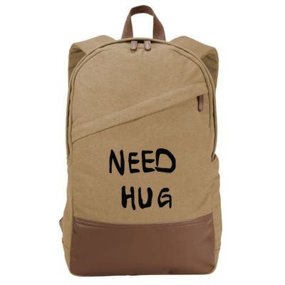 Stefon Diggs Need Hug Cotton Canvas Backpack
