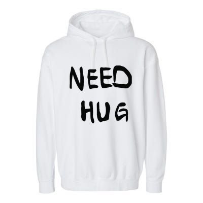 Stefon Diggs Need Hug Garment-Dyed Fleece Hoodie