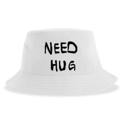 Stefon Diggs Need Hug Sustainable Bucket Hat