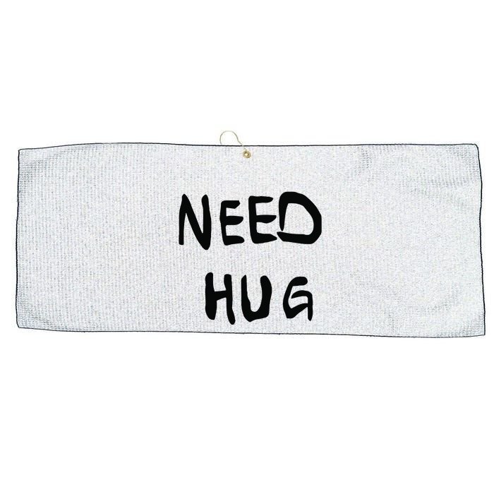 Stefon Diggs Need Hug Large Microfiber Waffle Golf Towel