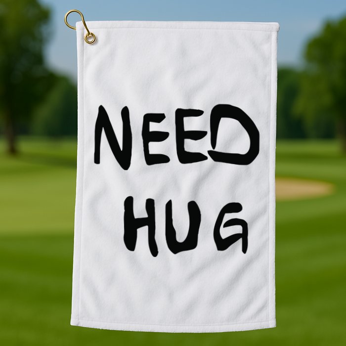 Stefon Diggs Need Hug Golf Towel