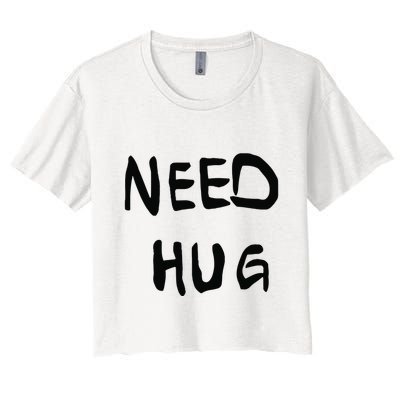 Stefon Diggs Need Hug Crop Top