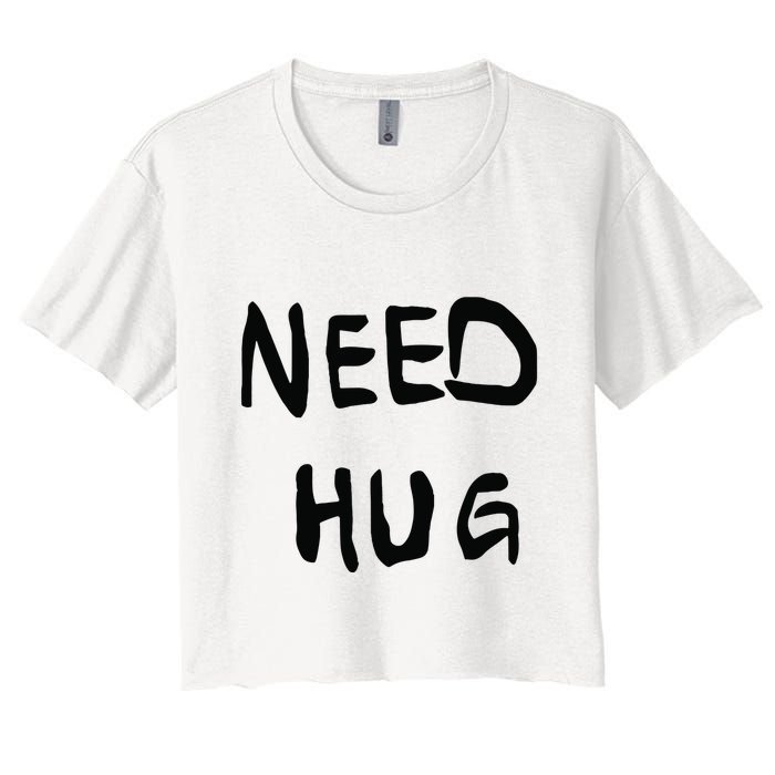 Stefon Diggs Need Hug Crop Top