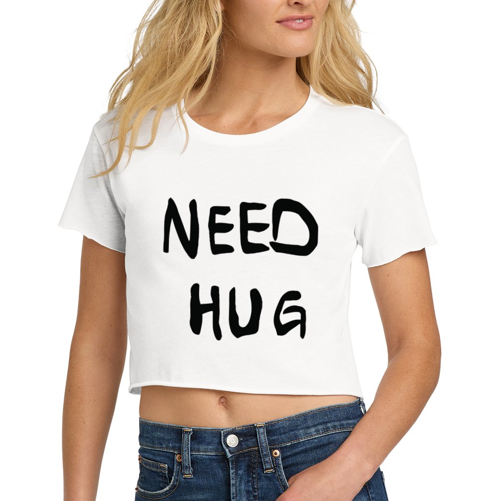 Stefon Diggs Need Hug Crop Top