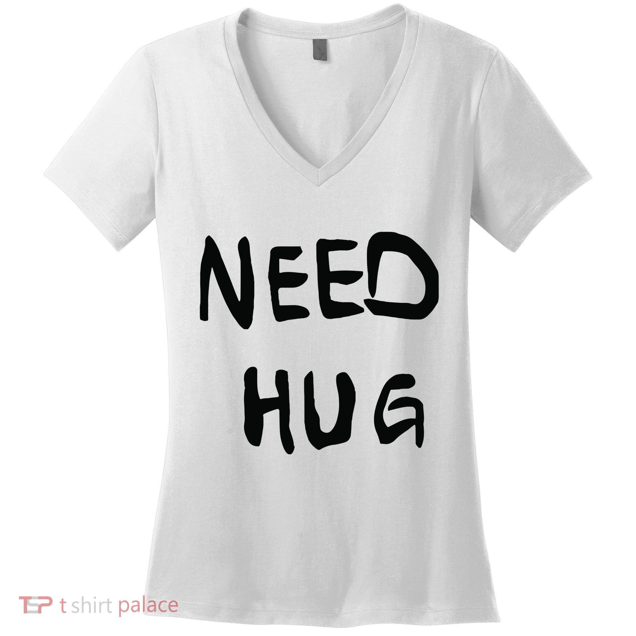 Stefon Diggs Need Hug Women's V-Neck T-Shirt