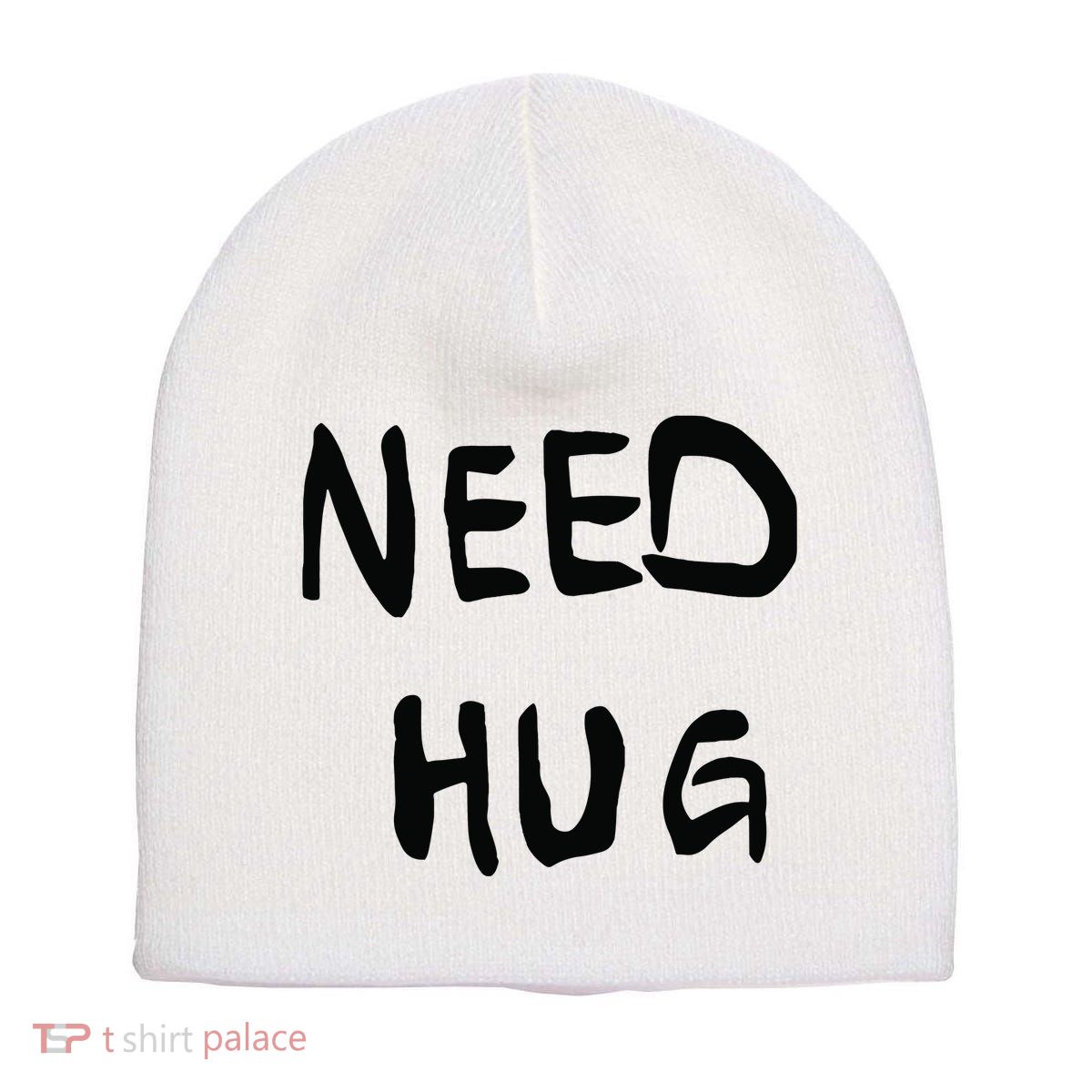 Stefon Diggs Need Hug Short Acrylic Beanie