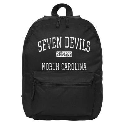 Seven Devils North Carolina Nc 16 in Basic Backpack