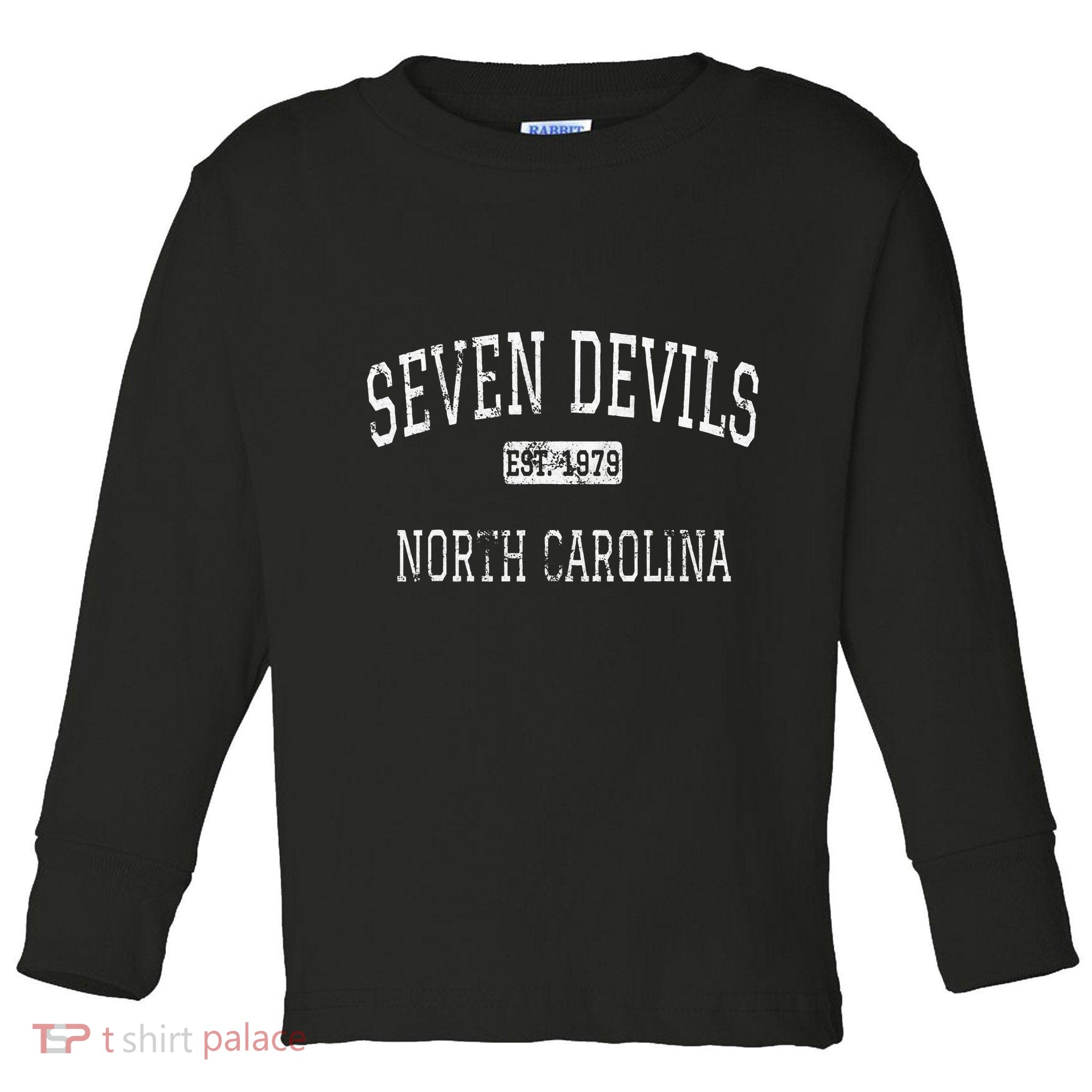 Seven Devils North Carolina Nc Toddler Long Sleeve Shirt