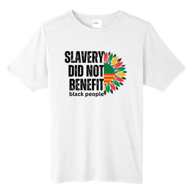 Slavery Did Not Benefit Black People Tall Fusion ChromaSoft Performance T-Shirt