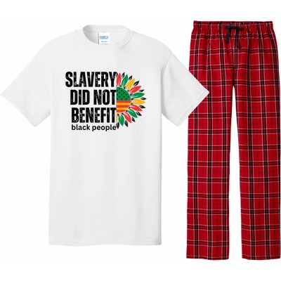 Slavery Did Not Benefit Black People Pajama Set