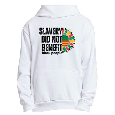 Slavery Did Not Benefit Black People Urban Pullover Hoodie