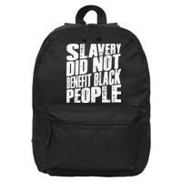 Slavery Did Not Benefit Black People 16 in Basic Backpack
