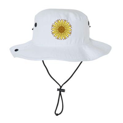 Sunflower Drawing Nature Bucket Hat