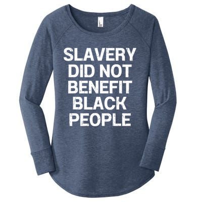 Slavery Did Not Benefit Black People Women's Perfect Tri Tunic Long Sleeve Shirt