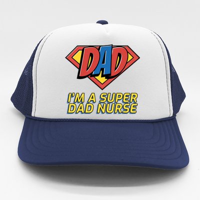 Super Dad Nurse Gift Trucker Hat