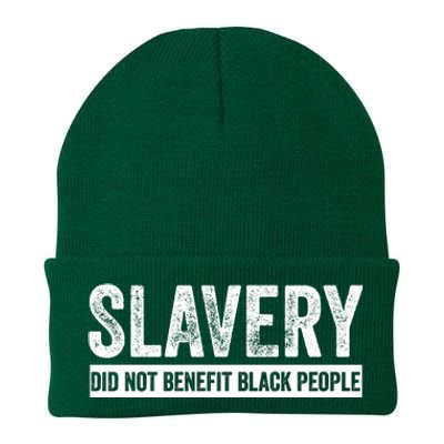 Slavery Did Not Benefit Black People Knit Cap Winter Beanie