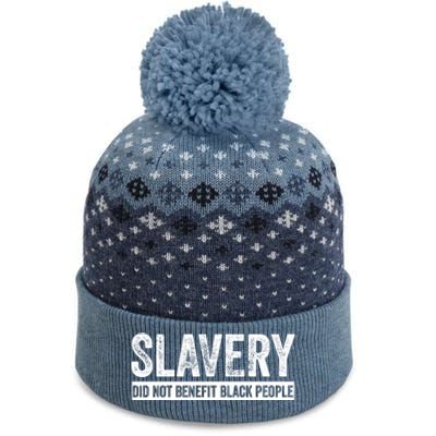 Slavery Did Not Benefit Black People The Baniff Cuffed Pom Beanie