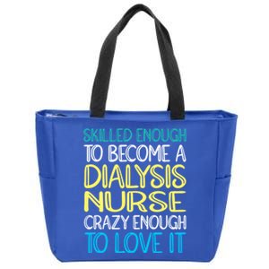 Skilled Dialysis Nurse Gift Zip Tote Bag