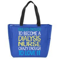 Skilled Dialysis Nurse Gift Zip Tote Bag