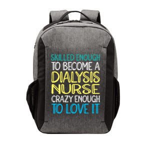 Skilled Dialysis Nurse Gift Vector Backpack