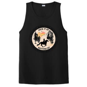 Sweat Dries Only The Strongest Women Ride Horse PosiCharge Competitor Tank