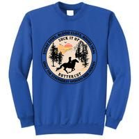 Sweat Dries Only The Strongest Women Ride Horse Sweatshirt