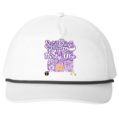 San Diego Original Dirty Ube Snapback Five-Panel Rope Hat