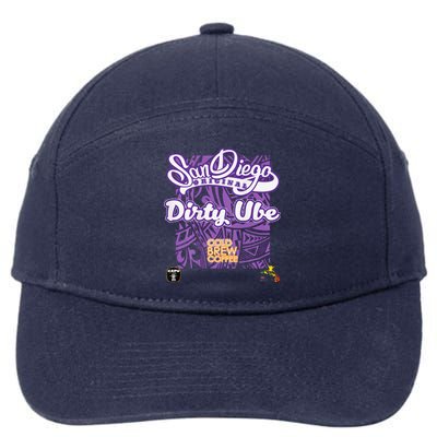 San Diego Original Dirty Ube 7-Panel Snapback Hat