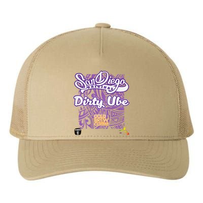 San Diego Original Dirty Ube Yupoong Adult 5-Panel Trucker Hat