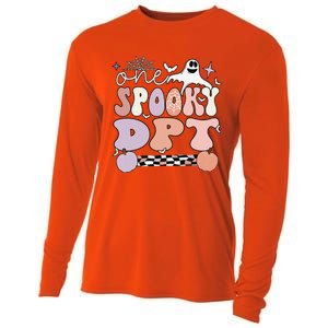 Spooky Doctor Of Physical Therapy Halloween DPT Cooling Performance Long Sleeve Crew