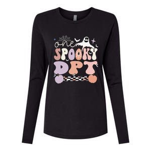 Spooky Doctor Of Physical Therapy Halloween DPT Womens Cotton Relaxed Long Sleeve T-Shirt