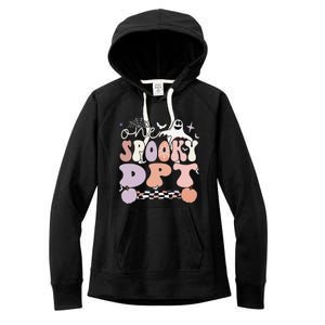 Spooky Doctor Of Physical Therapy Halloween DPT Women's Fleece Hoodie