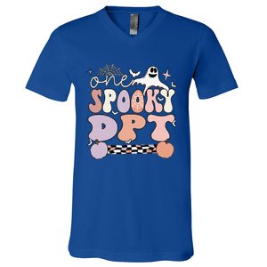 Spooky Doctor Of Physical Therapy Halloween DPT V-Neck T-Shirt