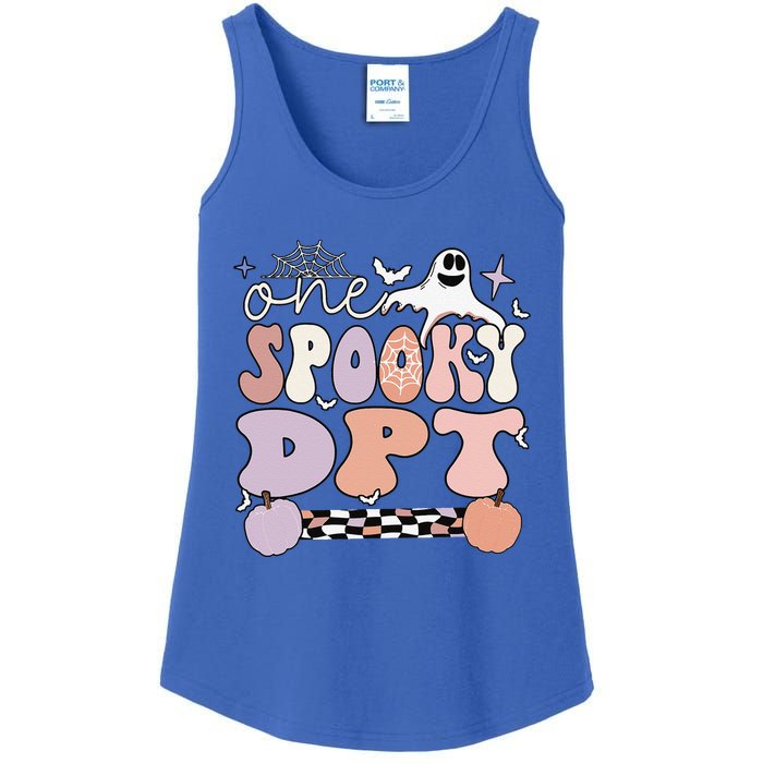 Spooky Doctor Of Physical Therapy Halloween DPT Ladies Essential Tank