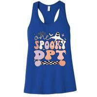 Spooky Doctor Of Physical Therapy Halloween DPT Women's Racerback Tank