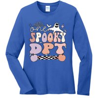 Spooky Doctor Of Physical Therapy Halloween DPT Ladies Long Sleeve Shirt