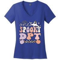 Spooky Doctor Of Physical Therapy Halloween DPT Women's V-Neck T-Shirt